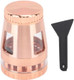 Compact Rust-Resistant Zinc Alloy Spice Grinder - Portable Manual Mill For Grinding Dry Herbs And Nuts(Rose Gold)