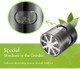 Compact Rust-Resistant Zinc Alloy Spice Grinder - Portable Manual Mill For Grinding Dry Herbs And Nuts(Rose Gold)