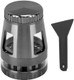 Compact Rust-Resistant Zinc Alloy Spice Grinder - Portable Manual Mill For Grinding Dry Herbs And Nuts(Black)