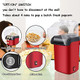 Hot Air Popcorn Popper Electric Pop Corn Maker Healthy And Quick Snack No Oil Needed With Measuring Cup