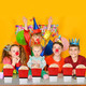 12Pcs Cartoon Animation Popcorn Box Cartoon Animation Party Supplies Birthday Party Decorations