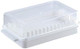 Pokinge 2Pcs Butter Cutting Storage Box With Butter Knifecheese Cutter Storage Case With Clear Lidbutter Cutting Container Kitchen Gadgets Tool