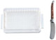 Pokinge 2Pcs Butter Cutting Storage Box With Butter Knifecheese Cutter Storage Case With Clear Lidbutter Cutting Container Kitchen Gadgets Tool