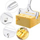 Stainless Steel Wire Cheese Slicer Adjustable Thickness Cheese Cutter For Soft Semi-Hard Cheeses Kitchen Cooking Tool
