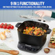 Stirmax Plus 7.5 Quart Digital Multi-Cooker With Automatic Paddle To Stir And Shred 9 In 1 Programmable Presets To Sauté Sear And Brown Food Before Simmering – Accessories & Cookbook Included