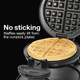 Proctor Silex Electric Crepe Maker With 13” Nonstick Griddle For Eggs Pancakes Omelets And Quesadillas With Temperature Control Spatula Spreader Batter Cup Stainless Steel (38400Ps)