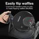 Proctor Silex Electric Crepe Maker With 13” Nonstick Griddle For Eggs Pancakes Omelets And Quesadillas With Temperature Control Spatula Spreader Batter Cup Stainless Steel (38400Ps)