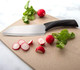 Rada Cutlery 4-Piece Serrated Steak Knife Set Black Handles