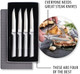 Rada Cutlery Anthem Series Cook'S Knife Black Handle Pack Of 2
