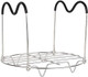 "Versatile Steamer Rack Trivet 304 Food Grade Stainless: Essential Instant Pot Accessory For Effortless Cooking - Perfect For Safely Handling Springform And Cheesecake Pans In 6 & 8 Qt Models"