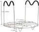 "Versatile Steamer Rack Trivet 304 Food Grade Stainless: Essential Instant Pot Accessory For Effortless Cooking - Perfect For Safely Handling Springform And Cheesecake Pans In 6 & 8 Qt Models"