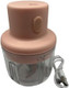 Mini Electric Chopper Vegetable Chopper With Container Garlic Pepper Nuts Meat Masher Mincer Food Processor Small With 3 Blender Peeler- 250Ml