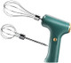 Electric Handheld Mixer With 2 Stirring Rods Household Electric Egg Beater 3 Speed Modes For Whipping Mixing Pudding Cookies Cakes Batters Usb Rechargeable