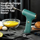 Electric Handheld Mixer With 2 Stirring Rods Household Electric Egg Beater 3 Speed Modes For Whipping Mixing Pudding Cookies Cakes Batters Usb Rechargeable