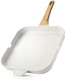 Sensarte Ceramic Nonstick Cookware Set 17 Piece Includes 12 Inch Grill Pan Induction Kitchen Set