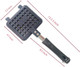 Shriya Mini Waffle Maker Gas Stove Top Non Stick Double Side Waffle Baking Mold Pan Aluminum Stovetop Waffle Household Kitchen Waffle Machine Waffle Pan Mould Mold Press Plate Baking Tool