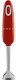 Smeg Handheld Immersion Blender 5 Speeds With Turbo Boost Stainless Steel Blades Nonslip Ergonomic Handle Hbf11Rdus Red