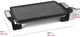 Starfrit The Rock Electric Reversible Grill & Griddle - Rock.Tec Non-Stick - Variable Temperature Control – Cool-Touch Handles - 1500W - Black