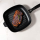 Swiss Diamond Nonstick Square Grill Pan – 9.5” X 9.5” Diamond-Coated Oven Safe Made In Switzerland
