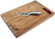 Swissmar Mini Acacia Board With Knife 2 Piece Set.