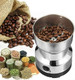 Taidda Grain Grinder Mill Stainless Steel Powder Grinder Machine Coffee Nut Grain Crusher Mill Blender Kitchen Tool For Dry Grains Coffee Rice Corn Pepperus Plug 110V