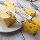 3Pcs Cheese Knifecheese Handle Cheese Knife Set For Cutting Boardscute Cheese Handle Knife Setmini Steel Stainless Cheese Cutter Spreader Fork For Party Wedding Christmas Charcuterie Accessories