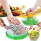 Tofern Snap-On Salad Cutter Bowl And Juicer Multifunctional Fruit And Vegetable Chopper