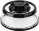 Universal Vacuum Airtight Food Sealer Vacuum Fresh Cover Tight Food Container Plate Platter Lid Black