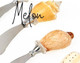 Sand Bar Shell Spreader – Stainless Steel & Shell Handle – Boxed For Coastal-Themed Entertaining Melon