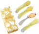 Sand Bar Shell Spreader – Stainless Steel & Shell Handle – Boxed For Coastal-Themed Entertaining Melon