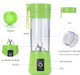 Portable Blender Cupelectric Usb Juicer Blendermini Blender Portable Blender For Shakes And Smoothies Juice380Ml Six Blades Great For Mixing. (Green)