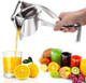 Manual Citrus Juicer Squeezer Heavy Duty Hand Fruit Press Detachable Large Capacity For Lemons Limes Oranges Grapefruits
