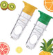 Lemon Mini Squeezer Screw Top Lemon Squeezer With Pour Spout Hand Held Juicer Squeezer For Cocktails Drinks (Yellow+Green)