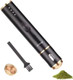 Mitlabs 1 Gram Electric Herb Grinder Pen Battery Powered Automatic Rechargeable Portable Herb Grinder Black/Gold