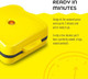 Mini Electric Sandwich Press – Fun Sandwich Shape – Non-Stick Coating Easy To Clean – Great For Families Kids Dorms Apartments Rvs – For Holidays Birthdays Weddings