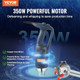 Vevor Commercial Immersion Blender Constant Speed Heavy Duty Immersion Blender 350W Commercial Hand Mixer 304 Stainless Steel Hand Blender Commercial With 11.8" Removable Shaft For Kitchen Mixing