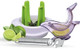 Lemon Squeezer + Cutter + Peeler Set Of 3 Ideal For Drinks Cocktails Or Salads. Complete 3 Products Kit To Extract Juice Cut And Grate Your Lemons 8X6