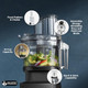 Vitamix 12-Cup Food Processor Attachment With Self-Detect™ Compatible With Ascent And Venturist Series Black