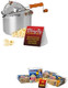 Wabash Valley Farms Gourmet Popcorn Popper Aluminum Popcorn Pot With Nylon Gears And All In One Popcorn Packs: All In One Popcorn Kit Real Theatre Popcorn Popcorn Kernels