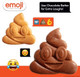 Emoji Poop Mini Waffle Maker- Breakfast Fun For Kids W Cute Smiley Face Design 4" Waffler Iron Makes Poo Shaped Pan Cakes Or Waffles Electric Nonstick Appliance W Recipes Funny Gag For Him Her