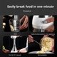 Manual Press Chopper Stainless Steel Manual Garlic Press And Chopper Kitchen Gadgets For Smashing Garlic Onion Potato