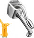 304 Stainless Steel Lemon Squeezer Heavy Duty Manual Press Fruit Juicer Hand Juicer Squeezer With Detachable Filter And Labor-Saving Handle For Lemon Citrus Orange Lime