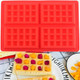 1 Pcs 4 Cavity Square Waffle Molds Muffin Pans Mold Silicone Waffle Maker Baking Tray Mold