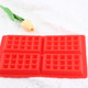 1 Pcs 4 Cavity Square Waffle Molds Muffin Pans Mold Silicone Waffle Maker Baking Tray Mold