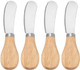 4 Pcs Small Butter Spreader Knife 4.8 Inch Versatile Stainless Steel Cheese Spreader Knives With Wooden Handle For Charcuterie Board Pastry Peanut Kitchen Accessories