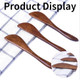 6Pcs Wooden Butter Knife 5.9 Inch Knives For Peanut Butter Jelly Cheese And Cream Ideal Mini Spatulas For Kitchen And Restaurant Use 6Pcs Wooden Butter Knife 5.9 Inch Knives For Peanut Butter Jelly Cheese And Cream Ideal Mini Spatulas For Kitchen And Restaurant Use