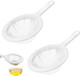 2Pcs Ultra Fine Strainer For Liquids 100/200 Nylon Fine Mesh Juicer Strainer For Pulp Essential Kitchen Juice Strainers For Milk Juice Wine Cheese Whey Grease Coffee Suitable For 5 Inch Filter