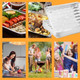 20Pcs Rectangular Aluminum Foil Food Pan Heat Resistant Versatile Aluminum Foil Sheet Pan Asy Cleaning Food Tray For Steamer Baking For Oven