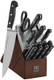 Henckels Classic Razor-Sharp 15-Piece Self-Sharpening Knife Set Chef Knife Bread Knife German Engineered Informed By 100+ Years Of Mastery