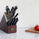 Henckels Classic Razor-Sharp 15-Piece Self-Sharpening Knife Set Chef Knife Bread Knife German Engineered Informed By 100+ Years Of Mastery